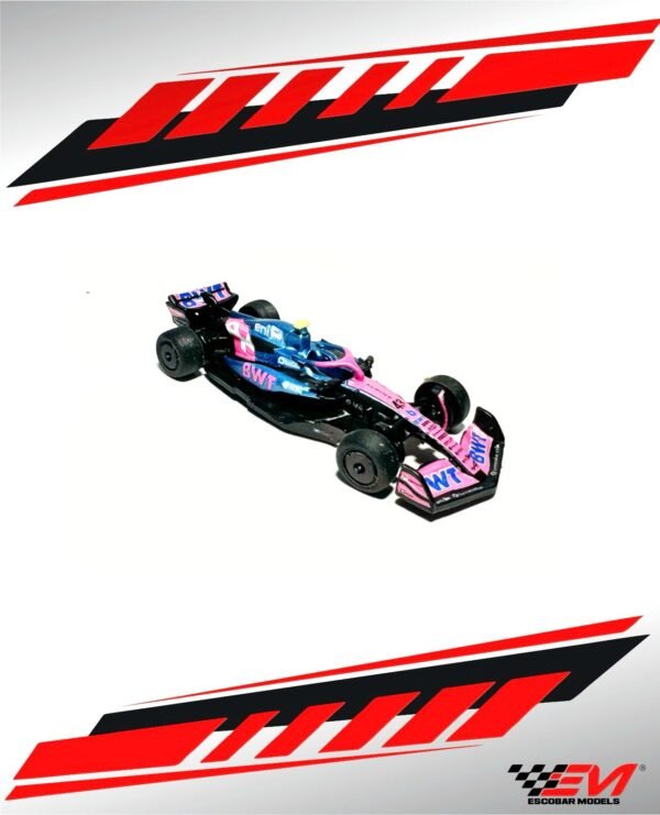 ALPINE F1 FRANCO COLAPINTO ESCALA 1:64 METALICO!!!